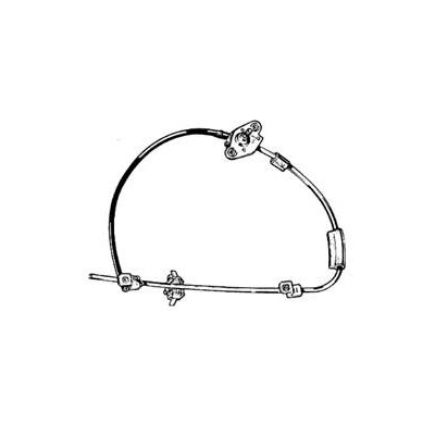 Fiat Uno 89-*Elevalunas Manual Del Izq 3p