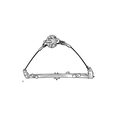 Fiat Panda 03-*Elevalunas Manual Del Izq