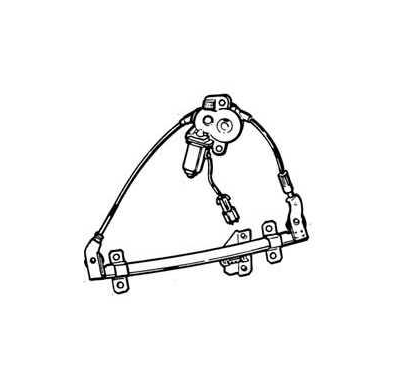 Ford Escort 90-*Elevalunas Elect Del Dch 5p