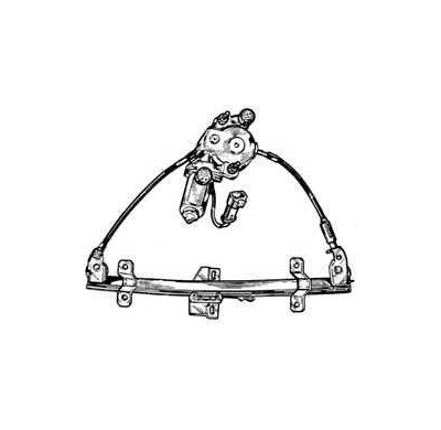 Ford Fiesta 89-*Elevalunas Elec Del Dch 5p