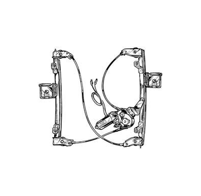 Ford Focus 98-*Elevalunas Electrico Del Dch 3p