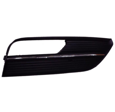 Audi A3 13-*Rejilla Paragolpes Delantero Dch Con Agujero Antiniebla Y Con Moldura Cromada