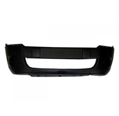 Peugeot Partner 08-*Paragolpes Delanter. Negro C/Agujeros Aro Inferior