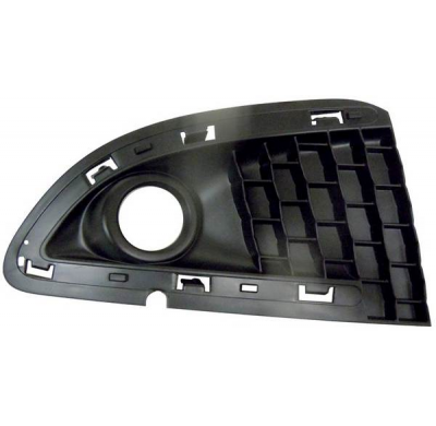 Rejilla Paragolpes Dch  Con Agujero Antiniebla Moldura Gold-P Ypsilon