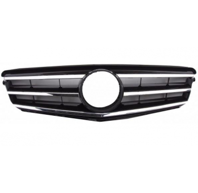 Mercedes C W204 07-*Rejilla Completa(Cromada+negra)Avantgarde