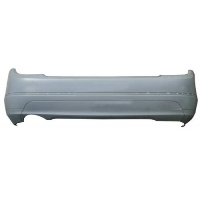 Mercedes C W204 07-*Paragolpes Trasero Para Pintar Sin Agujeros Para Sensor Con Agujeros Para Moldura 4p