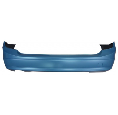 Mercedes C W204 07-*Paragolpes Trasero Para Pintar Sin Agujeros Para Sensor Sin Agujeros Para Moldura Sw