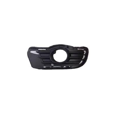 Mercedes C W204 07-*Rejilla Paragolpes Delantero Dch Con Agujero Para Antiniebla Negra