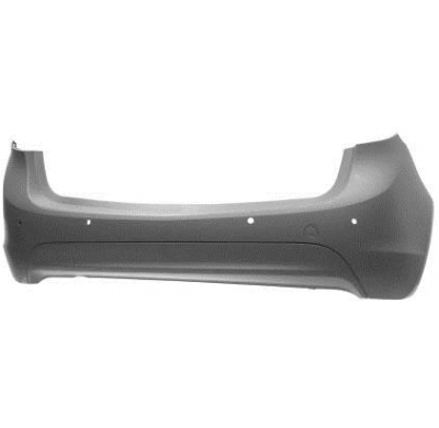 Opel Meriva 10-*Paragolpes Trasero Para Pintar Con Agujeros Sensor