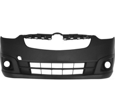Opel Combo 12-*Paragolpes Delantero Negro Con Agujeros Antiniebla