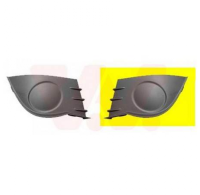 Renault Clio 05-*Rejilla Izq Paragolpes Delantero (Sin Agujero Antiniebla)