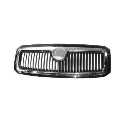 Skoda Fabia 05-*Rejilla (Negra+moldura Cromada)