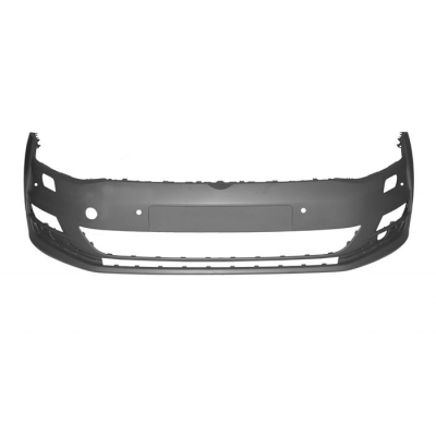 Vw Golf Vii 13-*Paragolpes Delantero Para Pintar Con 6 Agujeros Para Sensor + 2 Agujeros Para Lavafaros