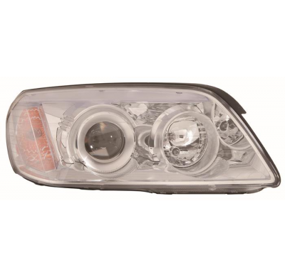 Chevrolet Captiva 07-*Faro Dch Electrico Con Motor (Interior Cromado) H7/H1
