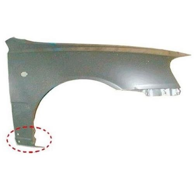 Hyundai Accent 00-*Aleta Del Dch