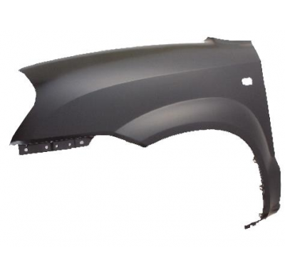 Hyundai Tucson 04-*Aleta Delantera Dch S/Aguje P/Moldura C/Agujero Intermiten