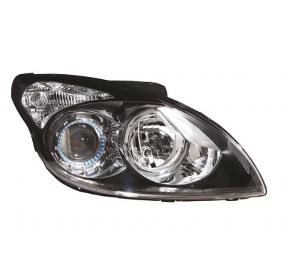 Hyundai I30 07-*Faro Dch Con Regulacion Electrica (Interior Negro)