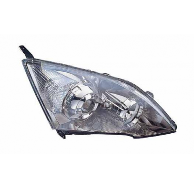 Honda Cr-V 2007-*Faro Izq Con Regulacion Manual/Electrico Interior Oscuro