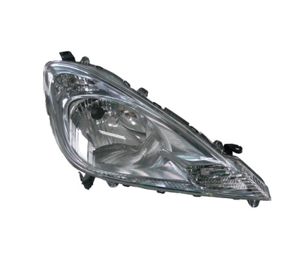 Honda Jazz 10-*Faro Dch Manual/Electrico Aro Cromado H4