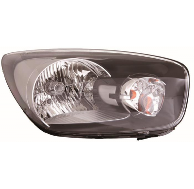 Kia Picanto 11-*Faro Dch Con Regulacion Electrica Interior Negro