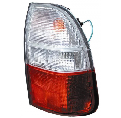 Mitsu L200 02-*Piloto Izq Cx Me Blanco/Rojo