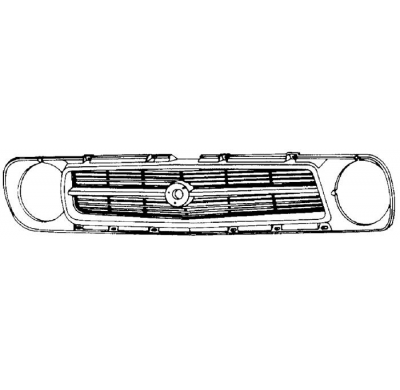 Datsun 1200*rejilla Faros Redondos