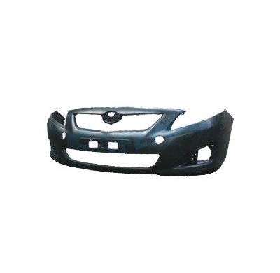 Toyota Corolla Sedan 07-*Paragolpes Delant. Negro C/Agujeros