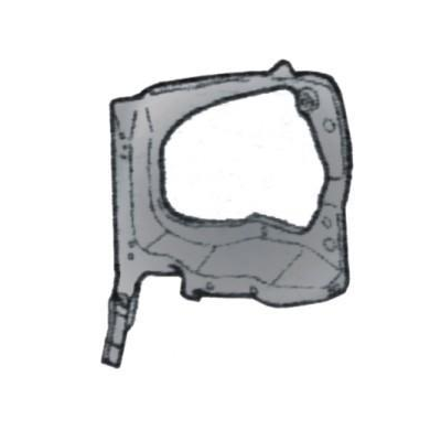 Alojamiento Faro Opel Agila Del Izq 00>