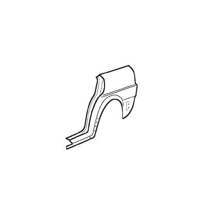 Vw Golf 84-*Aleta Tras Dch 5p