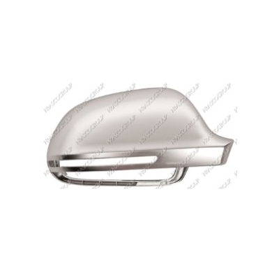 Carcasa Espejo Derecha-Cromada-Con Piloto