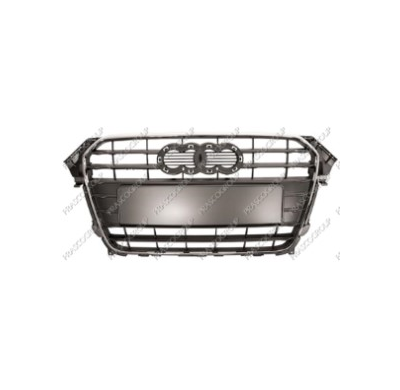 Rejilla Gris Con Marco Cromado.Audi A4 12>