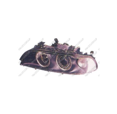 Optica Izq. H7 + H7 Elec. Pil. Blanco C/Motor