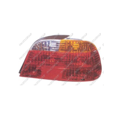 Piloto Tra. Der Mod.Ambar/Blanco/Rojo