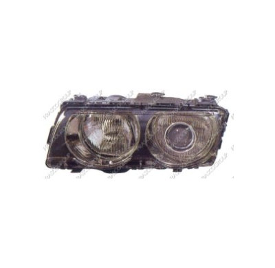 Optica Izq. Xenon+hb3 Elect.-C/Motor-Negra