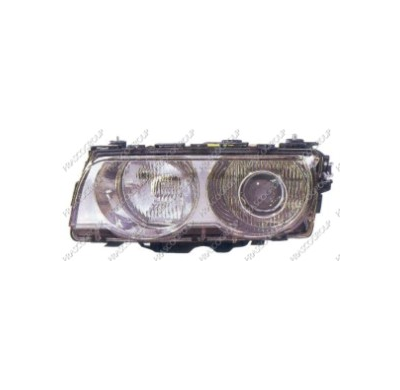 Optica Izq. Xenon+hb3 Elect.-C/Motor-Cromada