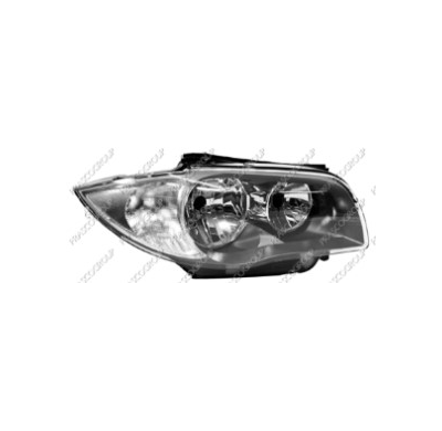 Optica Dch H7+h7 Con Regulacion Electrica El-Gris E87 09>11