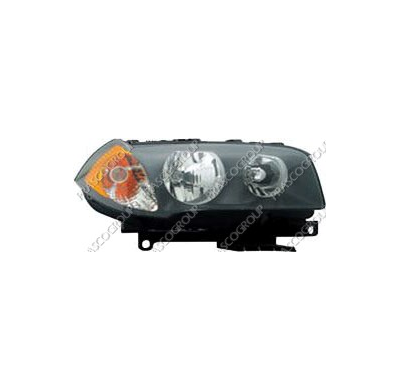 Optica Der H7+h7 Elect.-Piloto Ambar-C/Motor