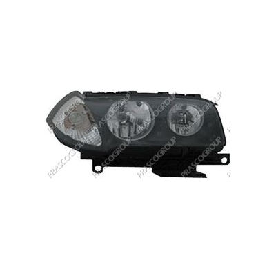 Optica Der H7+h7 Elect.-Piloto Blanco-C/Motor