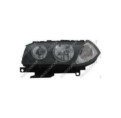 Optica Izq H7+h7 Elect.-Piloto Blanco-C/Motor