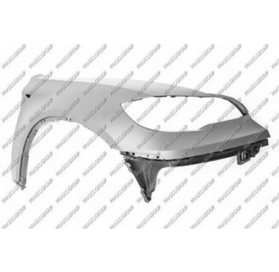 Aleta Delantera Derecha Plastico Imprimado Con Agujero Piloto Bmw X6 2008->