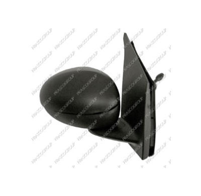 Espejo Derecho-Mecanico-Negro-Convexo