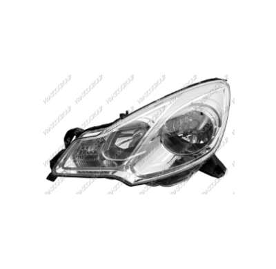 Optica Izda H1+h7 Elec-Con Motor C3 09>