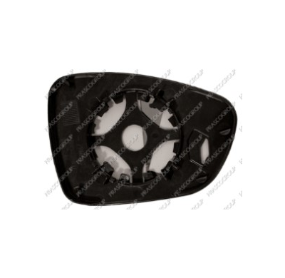 Cristal +Soporte Izq Convexo Cromado Citroen C3 09>