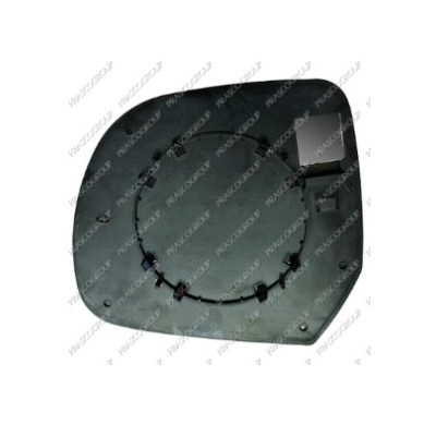 Cristal + Soporte Dch Convexo Cromado Micra 07>10