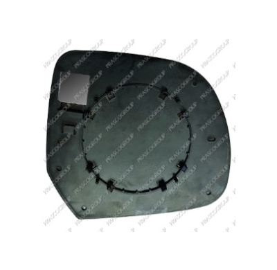 Cristal + Soporte Izq Convexo Cromado Micra 07>10