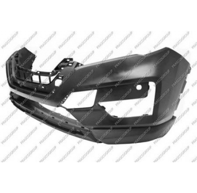 Paragolpes Delantero Negro-Liso a Imprimar-Con Agujeros Sensores De Aparcamiento Nissan X-Trail 2017->