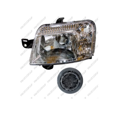 Optica Izquierda Mod. H4 Electrica Con Motor