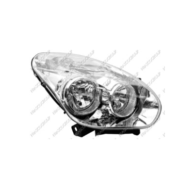 Optica Dch  H7+h7 Ele.-Con Motor Doblo 09>