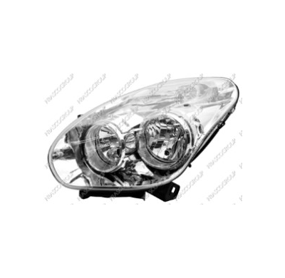 Optica Izq  H7+h7 Ele.-Con Motor Doblo 09>