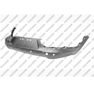 Paragolpes Trasero-Negro Con Agujeros Sensores Aparcamiento Kia Sportage 2011->